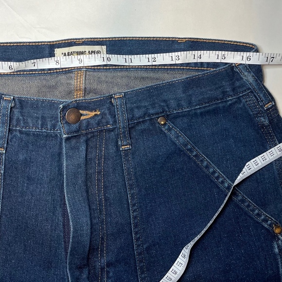 A Bathing Ape Bape Cargo Jeans Mens M - Picture 5 of 5
